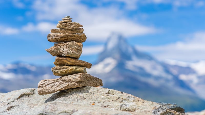 Cairn in Nature